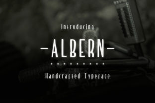 Albern: A Bold Sans Serif for Branding