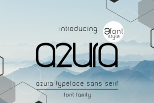 Azura Font: Modern Typography for Crafters