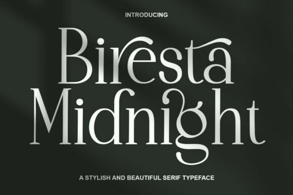Biresta Midnight: A Timeless Typeface for Modern Web Design