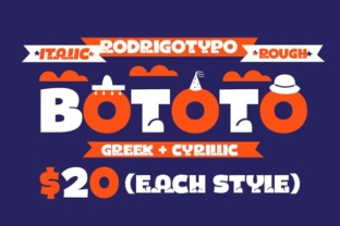 Bototo: A Modern Sans Serif for Editorial Design