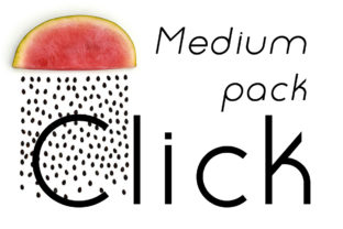Click Medium Pack Font Review