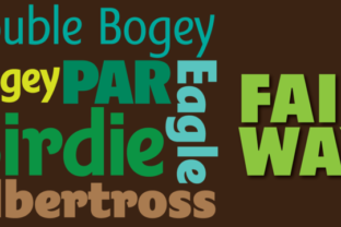 Fairway Family: A Bold Sans Serif for Digital Marketing