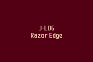 J-LOG Razor Edge: A Font for Bold Branding