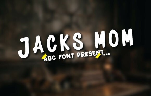 Jacks Mom: A Warm, Human Font for Real-World Projects
