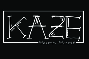 Kaze: A Decorative Font for Digital Design