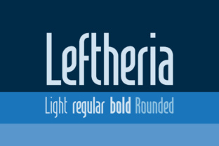 Leftheria: A Bold Sans Serif for Web Design