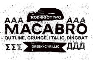Macabro: A Bold Font for Business Branding