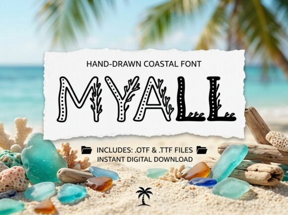 Myall: A Serene Display Typeface for Digital Branding