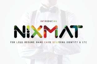 Nixmat: A Minimalist Typeface for Modern Branding Projects