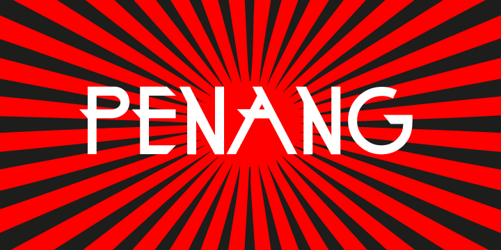 Penang Font: A Modern Typeface for Web Design