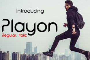 Playon: A Modern Sans Serif for Digital Marketing