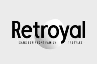 Retroyal Family: A Font That Elevates Your Brand