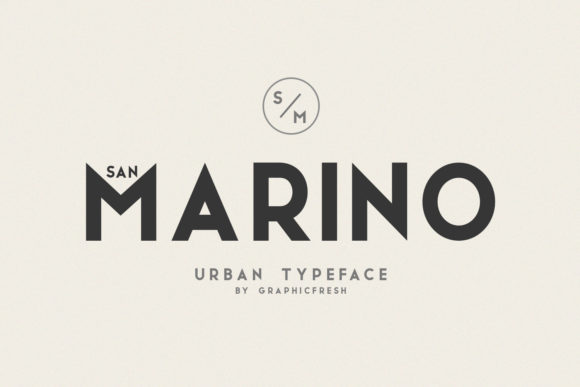 San Marino Family: A Modern Font for Campaigns