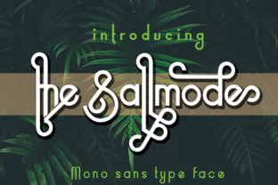 The Sallmode: A Luxurious Sans Serif